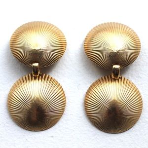 Vintage Christian Dior Clip On Earrings
